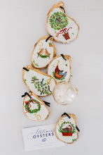 Load image into Gallery viewer, The 12 Days of Christmas Statement Oyster Ornament Set