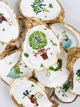 Load image into Gallery viewer, The 12 Days of Christmas Statement Oyster Ornament Set